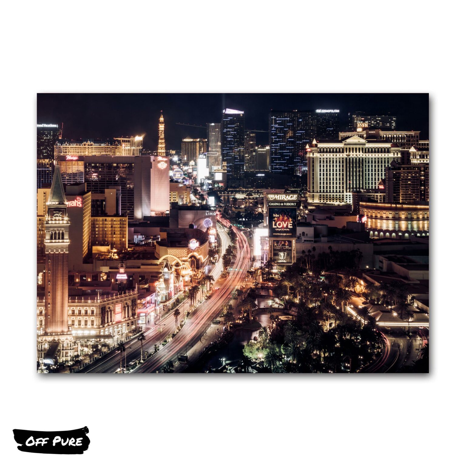 Affiche de bienvenue à Las Vegas - My Retro Poster