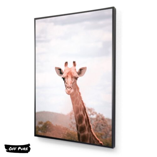 tableau-toile-girafe-tableau