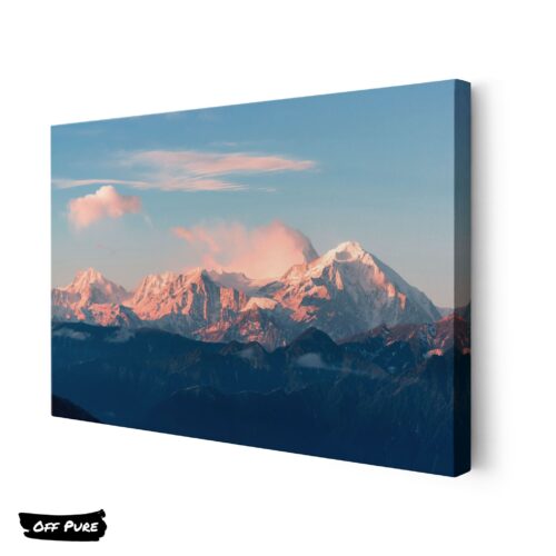 poster-montagne-neige-toile