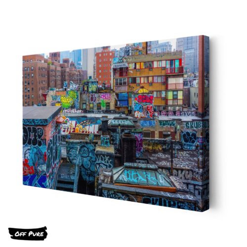 tableau-street-art-new-york-toile