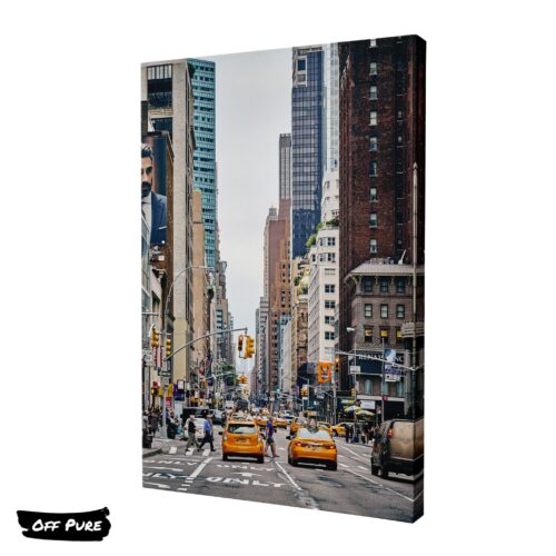 cadre-taxi-new-york-toile