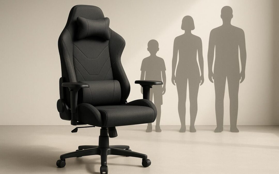 Guide des tailles pour bien choisir son fauteuil gaming